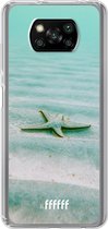 6F hoesje - geschikt voor Xiaomi Poco X3 Pro -  Transparant TPU Case - Sea Star #ffffff