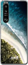 6F hoesje - geschikt voor Sony Xperia 1 III -  Transparant TPU Case - La Isla #ffffff