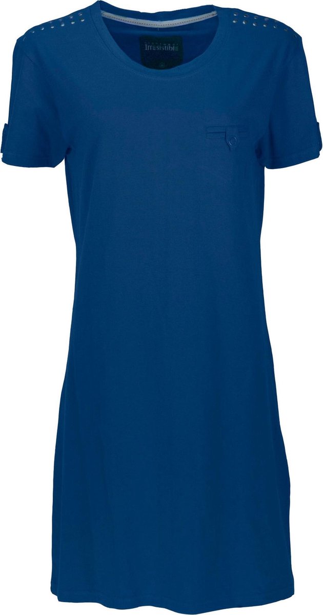 Irresistible Dames Nachthemd Blauw IRNGD1204C Maten: M
