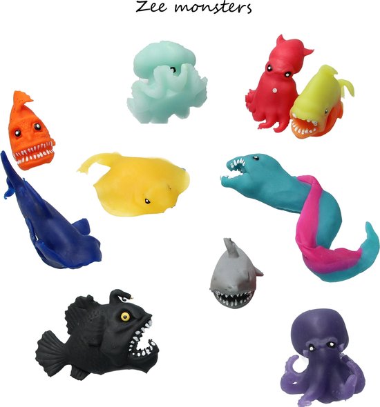 JGS Premium - Dierentong knijpspeelgoed voor kinderen - Stressbal met geluid en reliëf