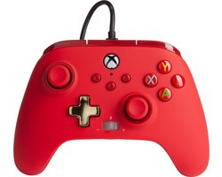 PowerA Geavanceerde Bedrade Controller - Xbox Series X + S & Xbox One - Rood