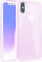 Uniq Clarion Tinsel Protective case - pink glitter - for Apple iPhone X/Xs