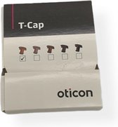 Oticon T-cap | Beige | hoortoestel onderdeel | voor in het oor hoortoestellen