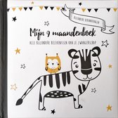 Mijn 9 maandenboek - zwangerschapsdagboek - kraamcadeau baby - negen maanden boek dagboek