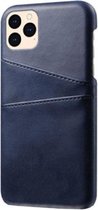 Casecentive Coque portefeuille en cuir - iPhone 12 / iPhone 12 Pro - Bleu