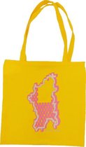 Anha'Lore Designs - Bessie - Exclusieve handgemaakte tote bag - Geel