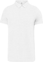 Kariban Volwassenen Unisex Stud Piqu Polo Shirt (Wit)