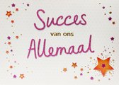 Kaart - Zizi - Succes van ons allemaal - ZZ11