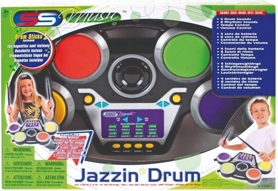 Foto: Ss music jazzin drum elektrisch drumstel