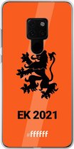 6F hoesje - geschikt voor Huawei Mate 20 -  Transparant TPU Case - Nederlands Elftal - EK 2021 #ffffff