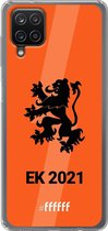 6F hoesje - geschikt voor Samsung Galaxy A12 - Transparant TPU Case - Nederlands Elftal - EK 2021 #ffffff