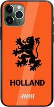 6F hoesje - geschikt voor iPhone 11 Pro -  TPU Case - Nederlands Elftal - Holland #ffffff