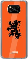 6F hoesje - geschikt voor Xiaomi Poco X3 Pro -  Transparant TPU Case - Nederlands Elftal #ffffff