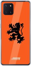 6F hoesje - geschikt voor Samsung Galaxy Note 10 Lite -  Transparant TPU Case - Nederlands Elftal #ffffff