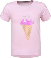 Meisjes shirt ijsje GLO STORY maat 98 roze