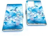 ZKl Telecom Telefoonhoesje - Book Case - Geschikt Voor Samsung Galaxy S21 Ultra - Blauw