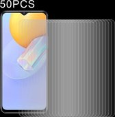 Voor vivo Y31 50 STKS 0.26mm 9H 2.5D Gehard Glasfilm