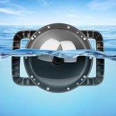 XTGP546 Dome Poort Onderwater Duiken Camera Lens Transparante Cover Behuizing Case Voor DJI Osmo Action