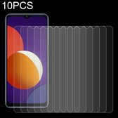 Voor Samsung Galaxy M12 10 STUKS 0.26mm 9H 2.5D Gehard Glas Film