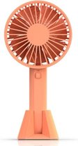 Originele Xiaomi Youpin VH multifunctionele draagbare mini USB-oplader Handheld kleine ventilator met 3 snelheidsregeling (oranje)