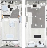 Middenframe-bezelplaat met onderdelen voor Samsung Galaxy Note20 Ultra SM-N985F (zilver)
