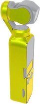 2 STUKS Fluorescerende kleur Waterproof All-surround zelfklevende sticker voor DJI OSMO Pocket (geel)