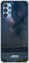 6F hoesje - geschikt voor Samsung Galaxy A32 4G -  Transparant TPU Case - Landscape Milky Way #ffffff