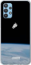 6F hoesje - geschikt voor Samsung Galaxy A32 4G -  Transparant TPU Case - Spacewalk #ffffff