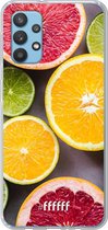 6F hoesje - geschikt voor Samsung Galaxy A32 4G -  Transparant TPU Case - Citrus Fruit #ffffff