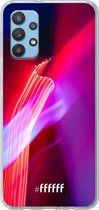6F hoesje - geschikt voor Samsung Galaxy A32 4G -  Transparant TPU Case - Light Show #ffffff