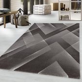 Modern laagpolig vloerkleed Costa - bruin 3522 - 140x200 cm