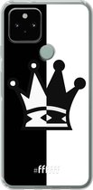 6F hoesje - geschikt voor Google Pixel 5 -  Transparant TPU Case - Chess #ffffff