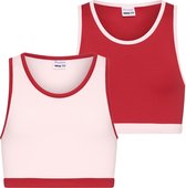 Beeren 2-Pck Mix&Match M. Hesje Mix L.Roze/D.Rood 146/152