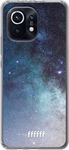 6F hoesje - geschikt voor Xiaomi Mi 11 -  Transparant TPU Case - Milky Way #ffffff
