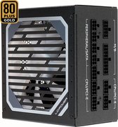 850W LC Power 80+ Gold Modular Power Supply - 850W Computer Voeding 80 Plus Gold met 6x PCI-Express 6+2 pin