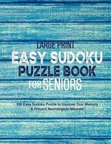 Large Print Easy Sudoku Puzzle Book for Seniors