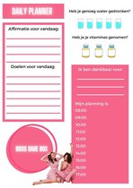 BOSS BABE BRANDS Dagplanner A5 - Planners - 50 Afscheurbare pagina's - Ongedateerd - A5