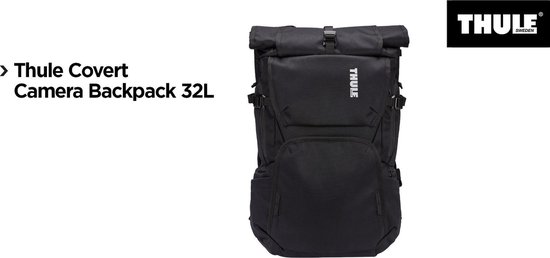 Thule Covert Dslr Large Camera Backpack - Black Cameratas | bol.com