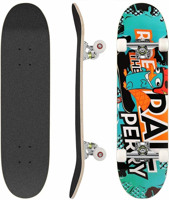 Sefaras Skateboard - 31 x 7.6 Inch - cm - Volwassenen en Kinderen - Max.... bol.com