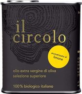 il circolo smaakexplosie - Bio Extra Vierge Olijfolie met citroenolie (175ml) en met truffelaroma (175ml) - Premium Kwaliteit - 100% Siciliaans - 0,35 liter