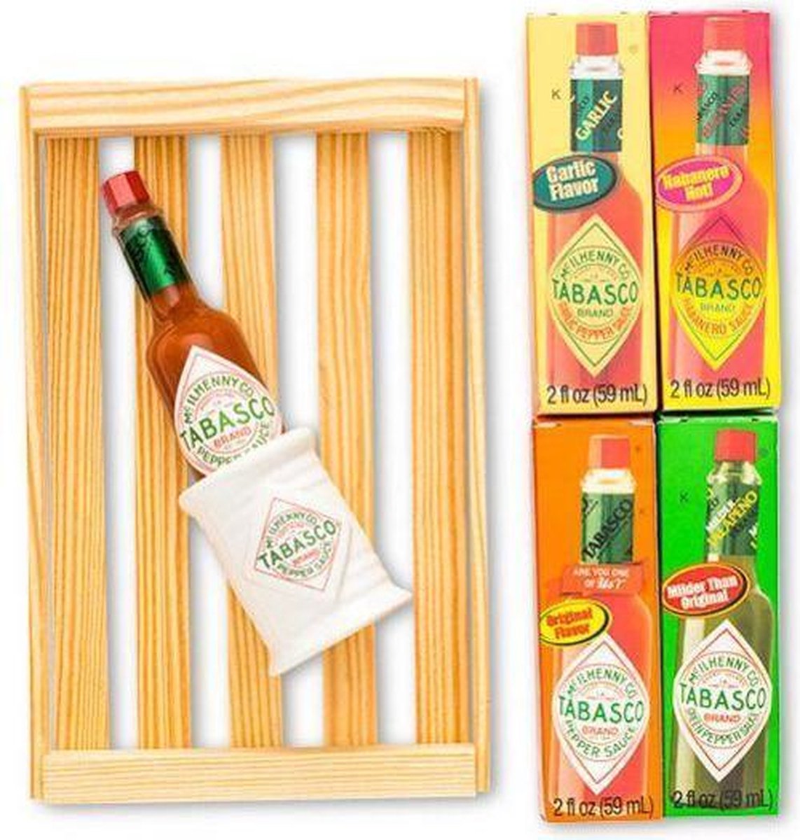 Présentoir 2 sauces Tabasco