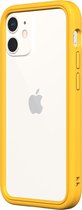 Apple iPhone 12 Mini Hoesje - Rhinoshield - CrashGuard NX Serie - Hard Kunststof Bumper - Geel - Hoesje Geschikt Voor Apple iPhone 12 Mini