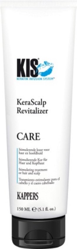 Witte tube Kappers KeraScalp Revitalizer CARE, stimulerende kuur voor haar en hoofdhuid