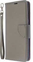Samsung Galaxy S20 Plus Hoesje - Mobigear - Excellent Serie - Kunstlederen Bookcase - Grijs - Hoesje Geschikt Voor Samsung Galaxy S20 Plus