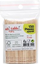 La droguerie Ecologique, korte satéprikkers van Lindehout - 150 stuks