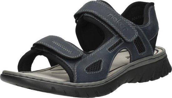 Rieker Sandalen Sandalen - blauw - Maat 42 | bol