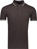 Fred Perry Polo Grijs voor Mannen - Lente/Zomer Collectie