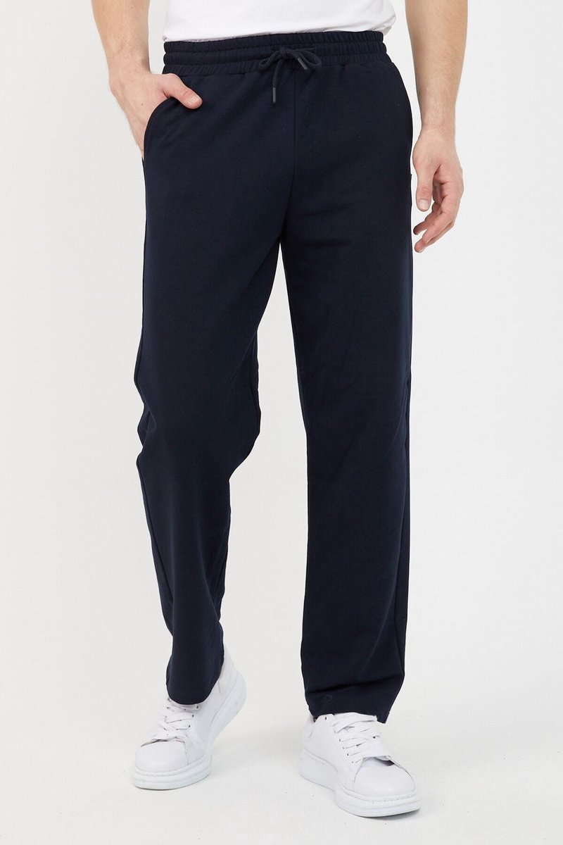 Comeor Joggingbroek heren - blauw - XL - trainingsbroek heren - Lange sportbroek
