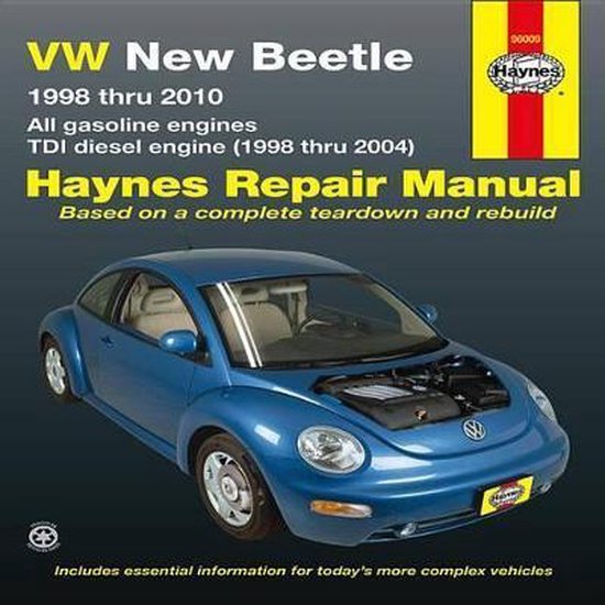 VW New Beetle Automotive Repair Manual - cover