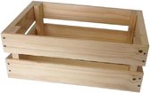Houten kratje - 29x19x11,5 cm per stuk te bestellen